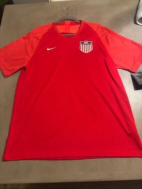 Nike Red USA Soccer Shirt with White Swoosh, XL, NWT